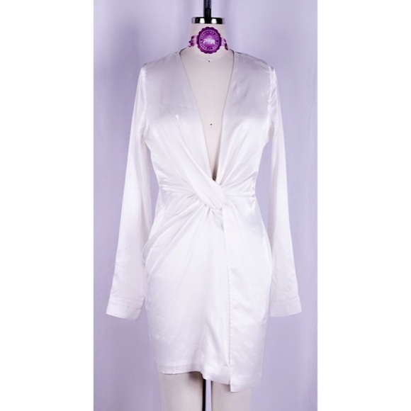 Fashion Nova Satin Mini Dress - Picture 7 of 9